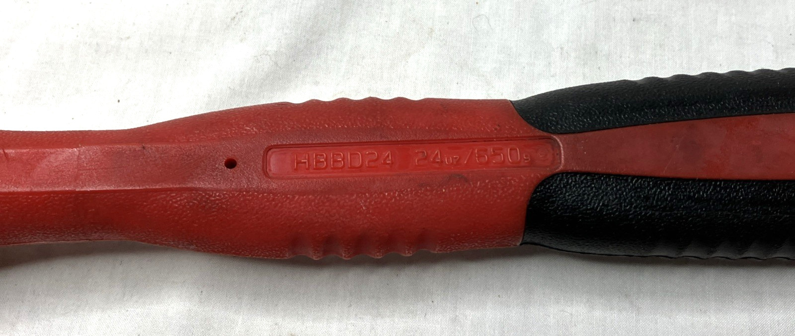 Snap-on HBBD24 24 oz Dead Blow Ball Peen Hammer 13” USA Mechanics Tool