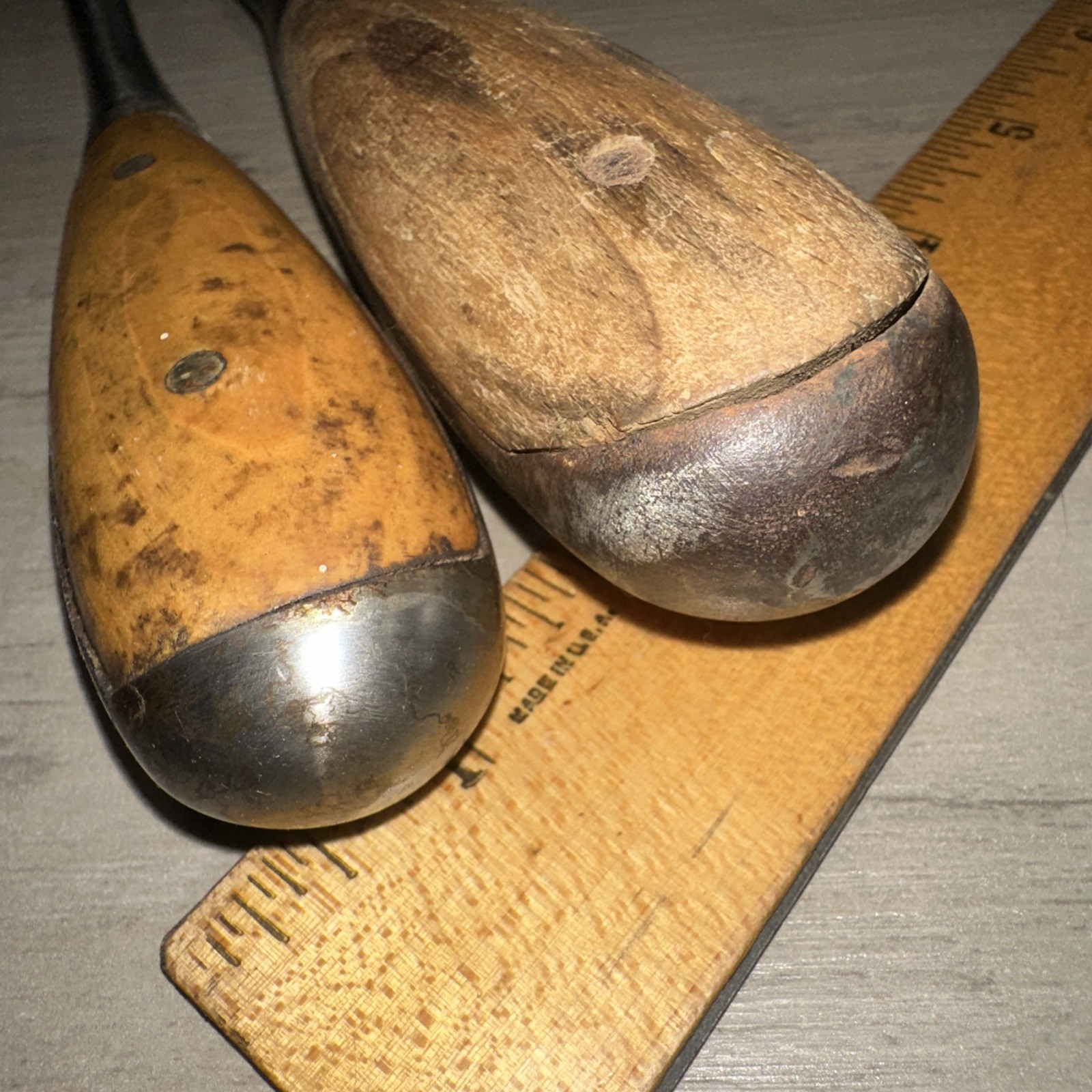 Vintage Federal Screwdriver Flat Slotted Wood Handle & Unbranded Perfect Handle