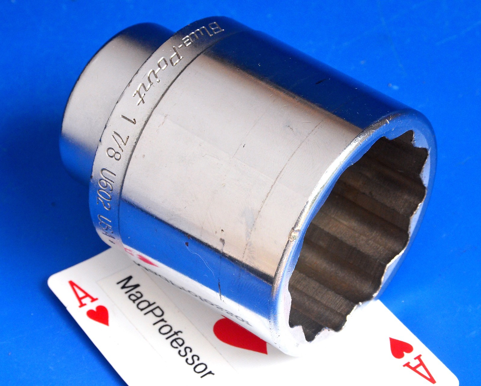 Blue Point 3/4″ drive Shallow SAE Chrome 1-7/8″ 12-point Socket Wrench NEW 1998