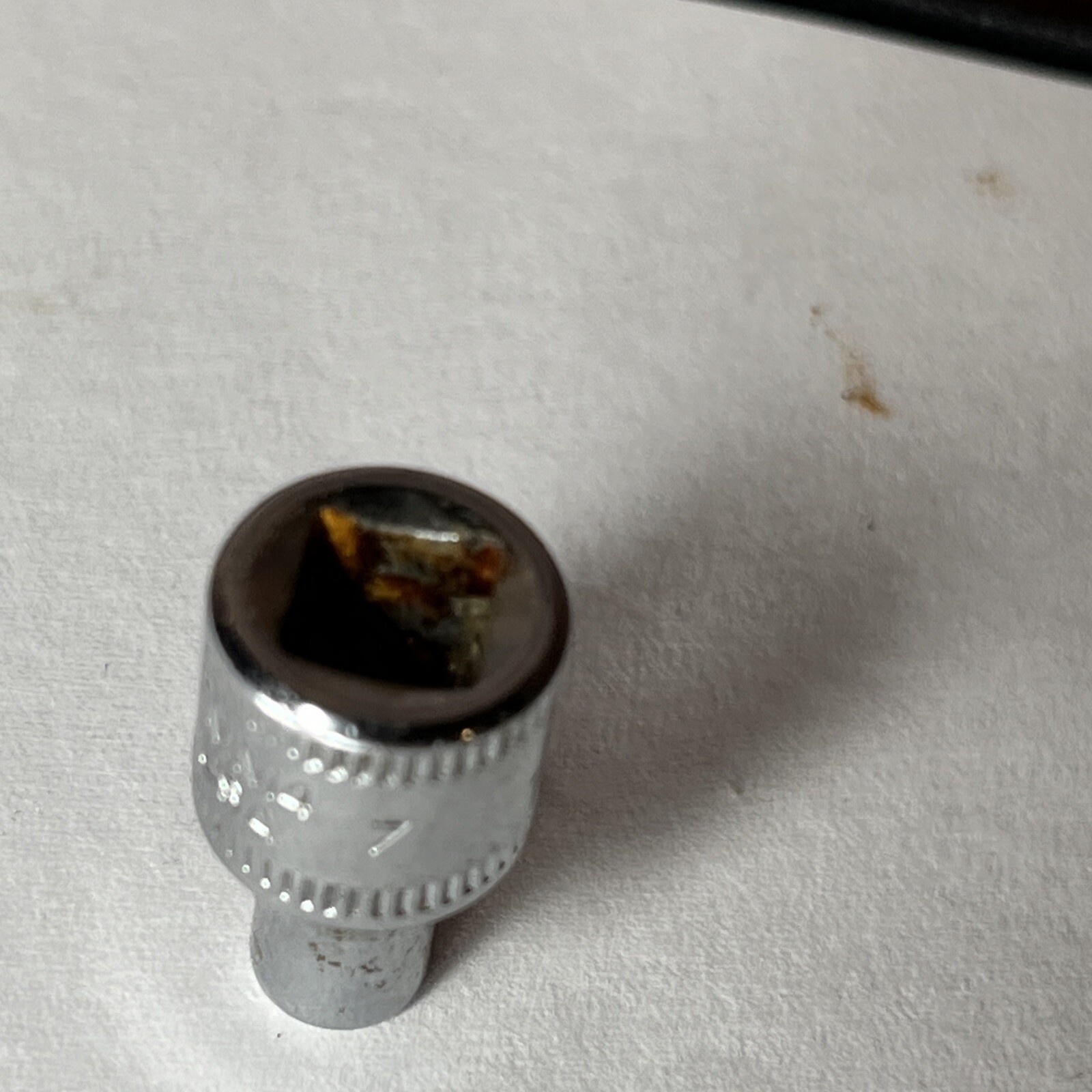 Snap On USA 4mm 6 Point 1/4″ Drive Shallow Socket TMM4 4 MM