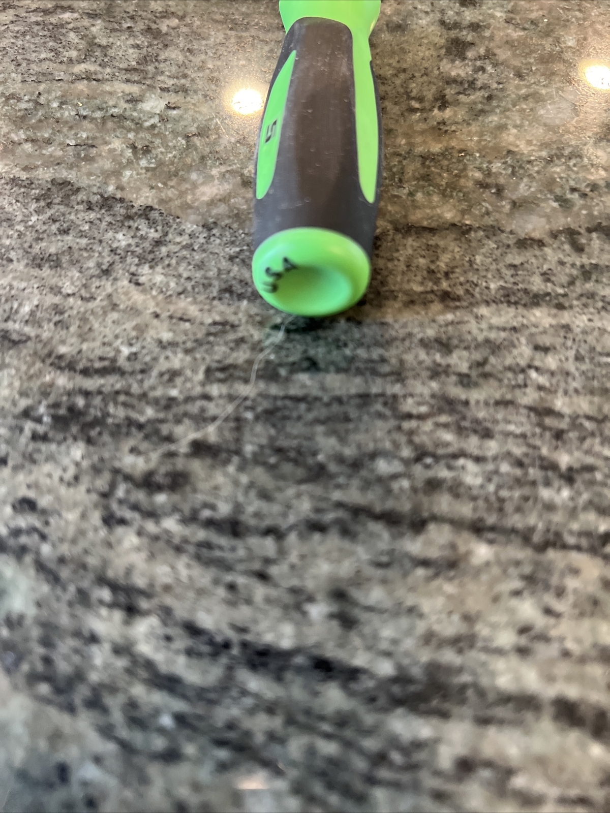 Snap On sg3asacg mini awl with soft grip handle green