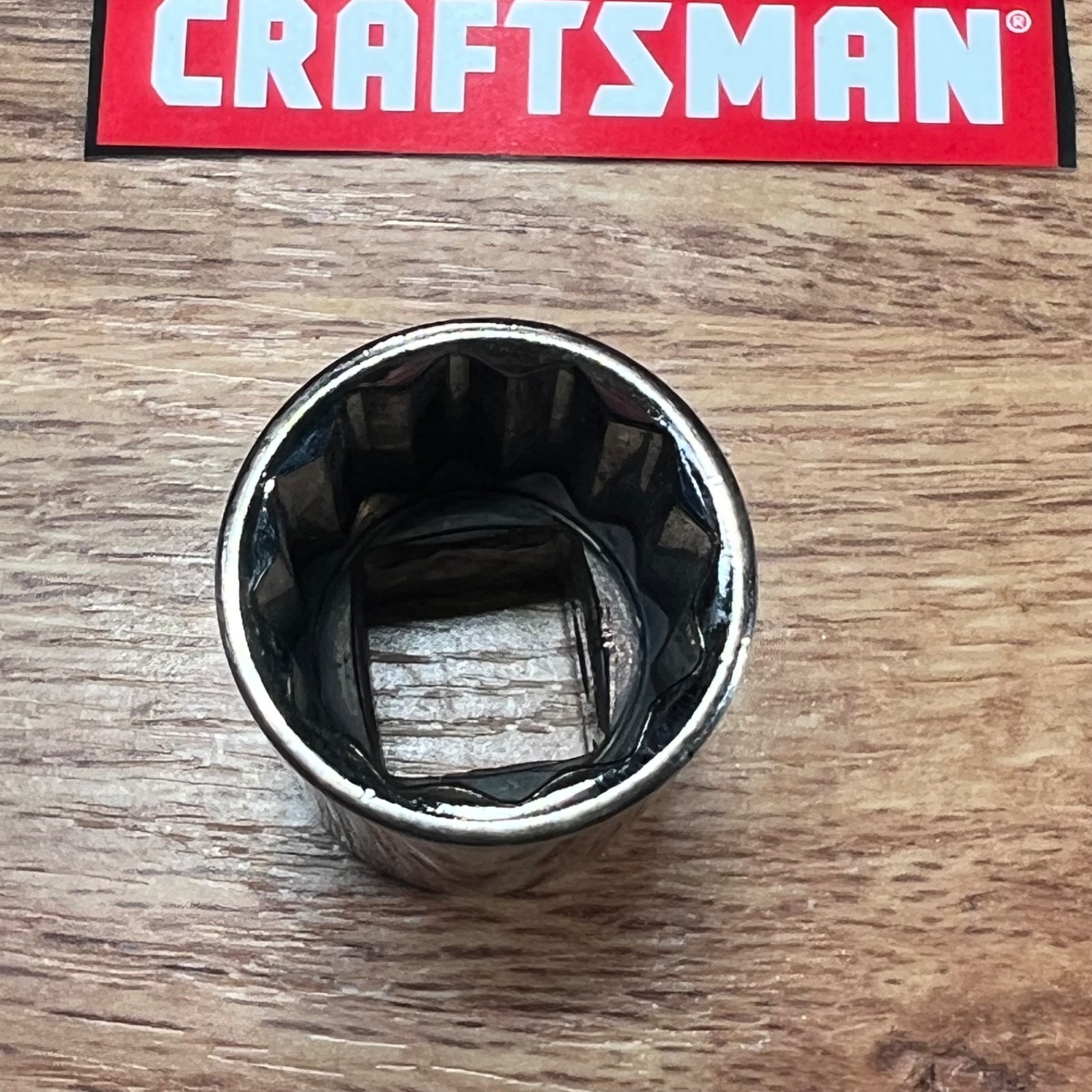 Craftsman 44238 -G- 19MM Socket 12 point 1/2” Drive Ultrasonic Cleaned