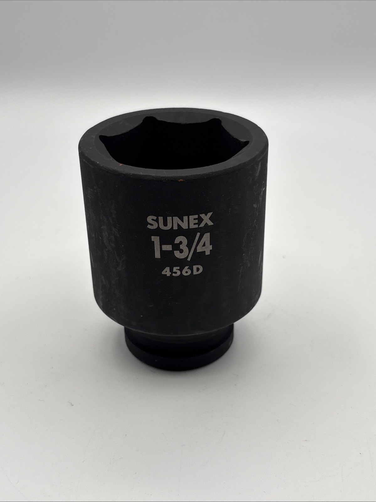 SUNEX 456D IMPACT 1-3/4″ DEEP SOCKET 3/4″ DRIVE 6PT BLACK OXIDE SAE