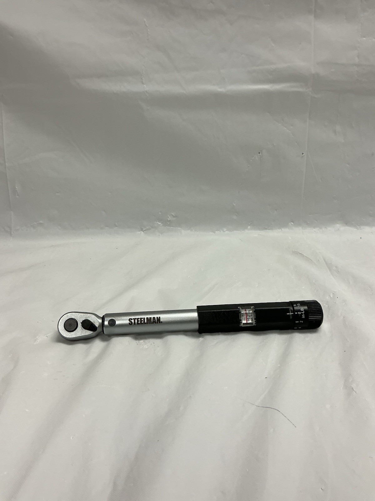 Steelman 1/4 in. Drive Adjustable Torque Wrench, 30 to 150 Inch Pounds
