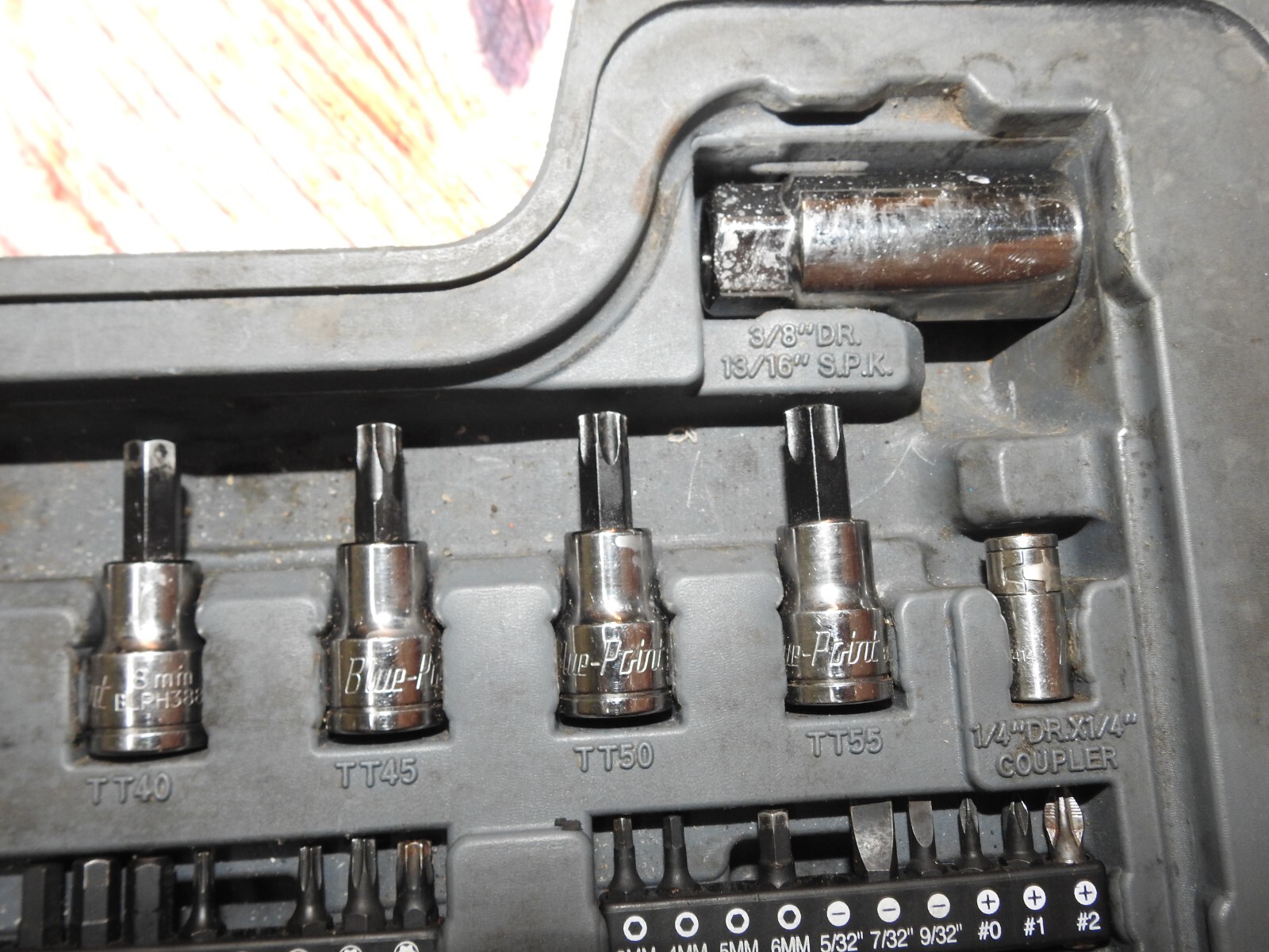Blue-Point BLPGSSC155 155 Pc SAE Metric General Service Socket Set *Missing 3Pcs