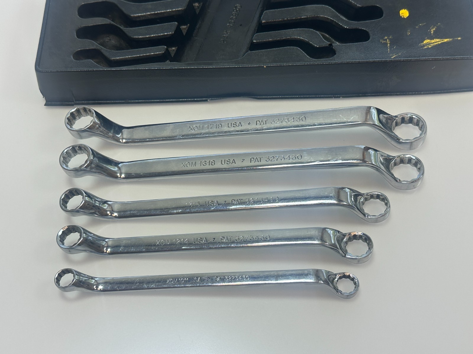 🇺🇸 Snap-on Tools 5pc Metric 60° Deep Offset Double Box End Wrench Set, XOM605