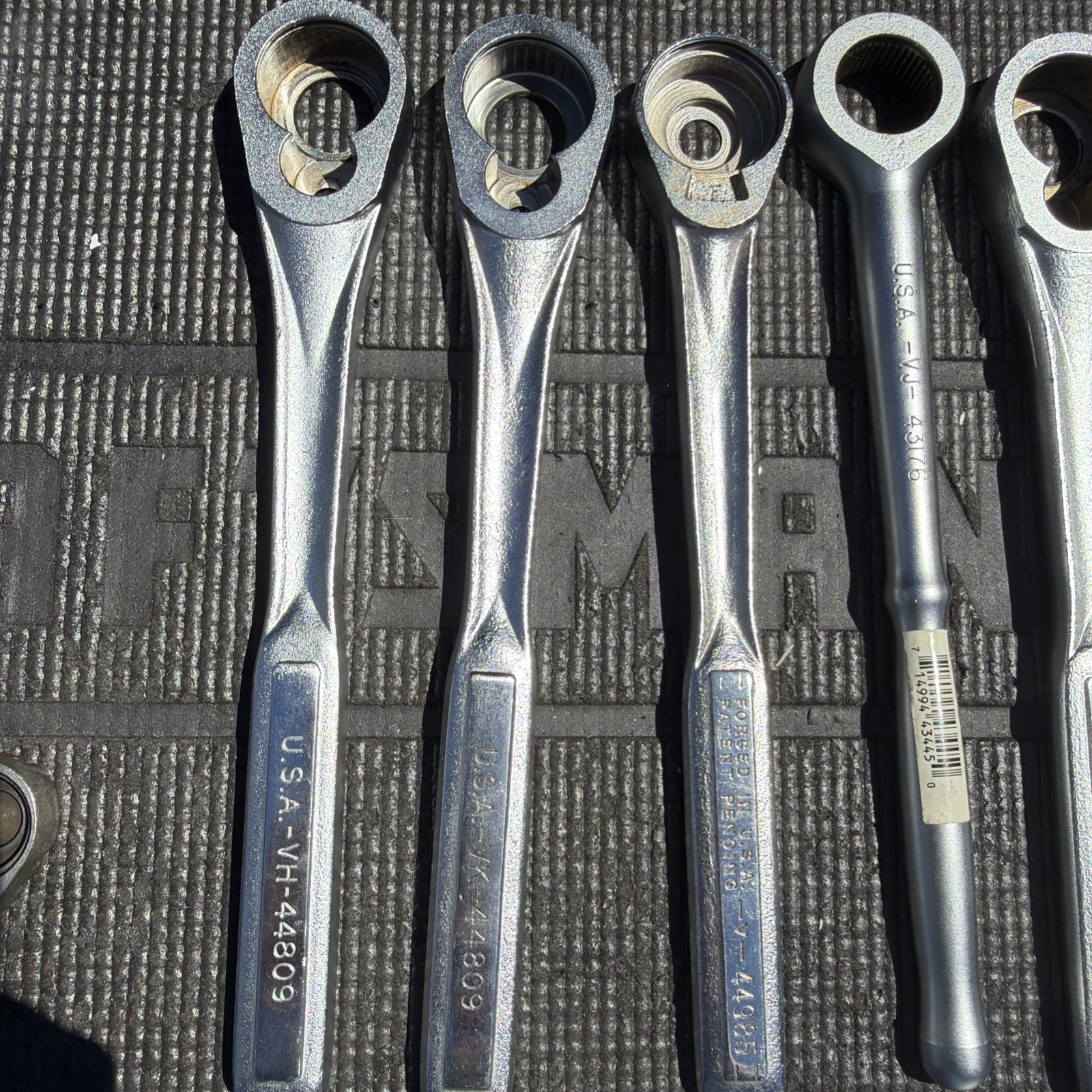 22 Sears Craftsman USA 9 New 13 Used Ratchet Bodies Only No Guts 1/2” 44809 3/8”