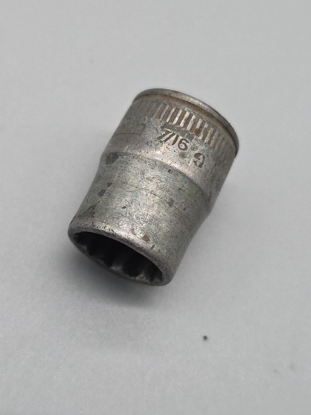 Snap On Tools F-140 7/16″ Socket 12 Point 3/8″ Drive USA