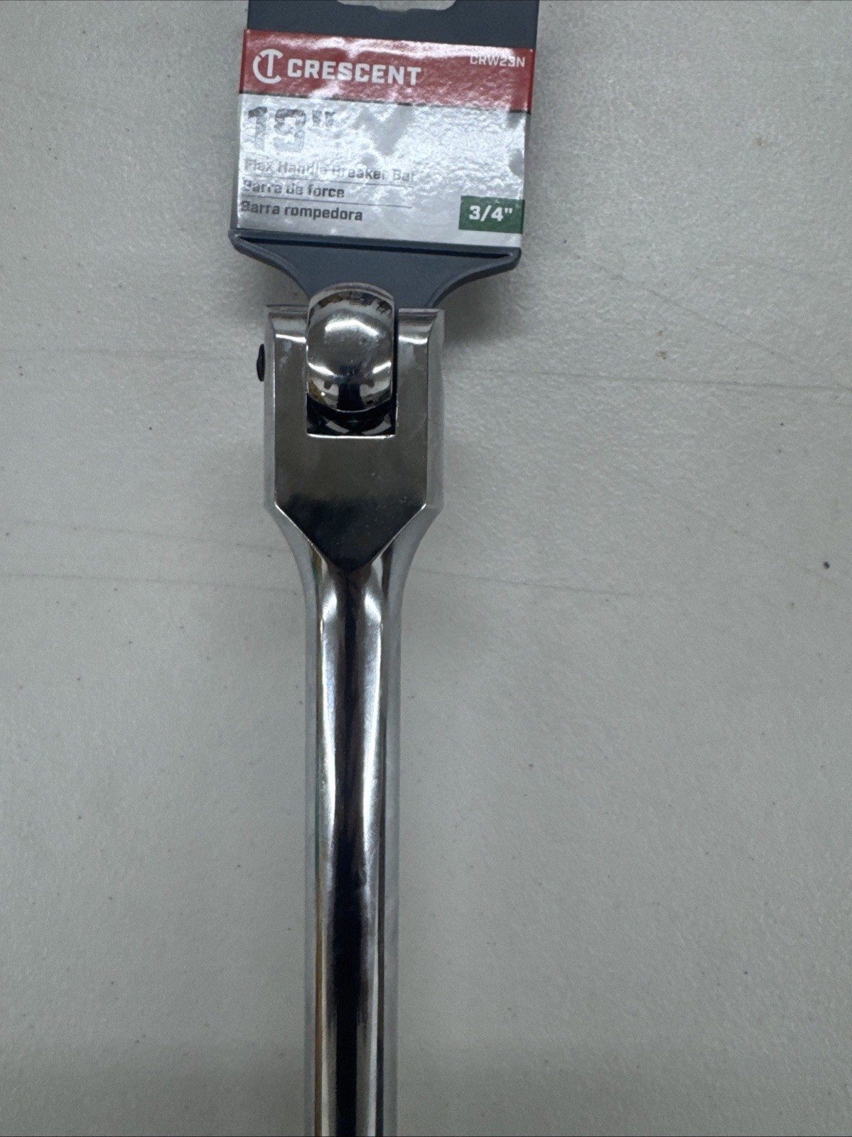 Crescent CRW23N 3/4” Drive 19” Flex Handle Breaker Bar