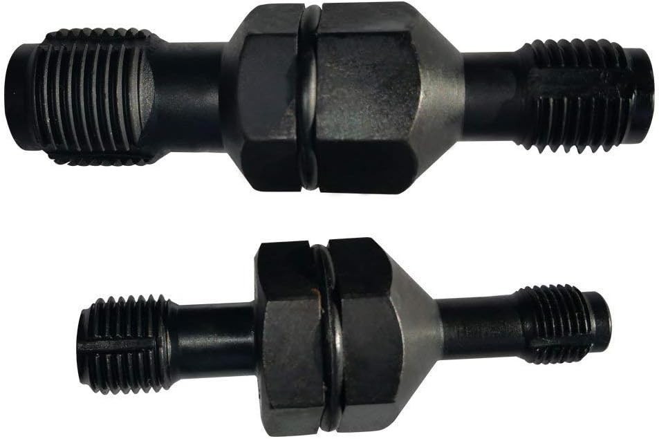 Heavy Duty Spark Plug Thread Chaser Tool M10x1.0 M12x1.25 Rethread Kit