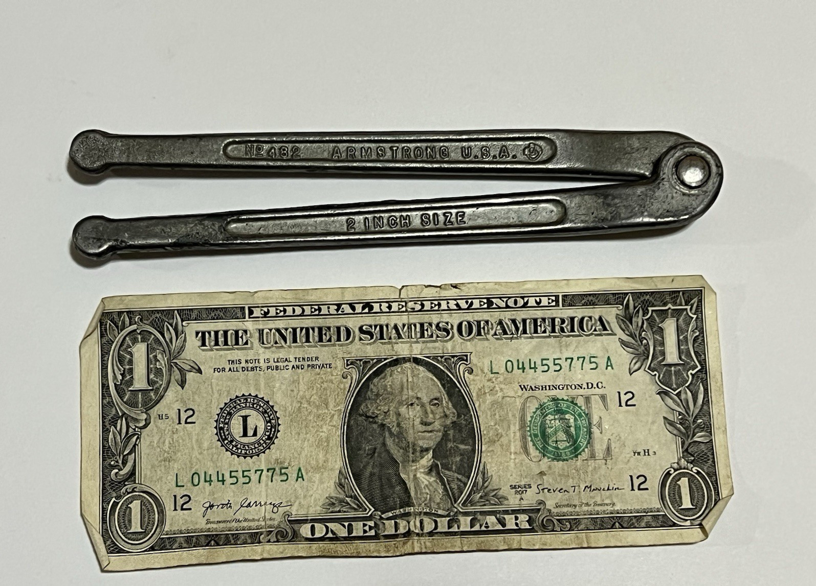 Armstrong Tools 482 Adjustable Face Pin 2 Inch Spanner Wrench USA