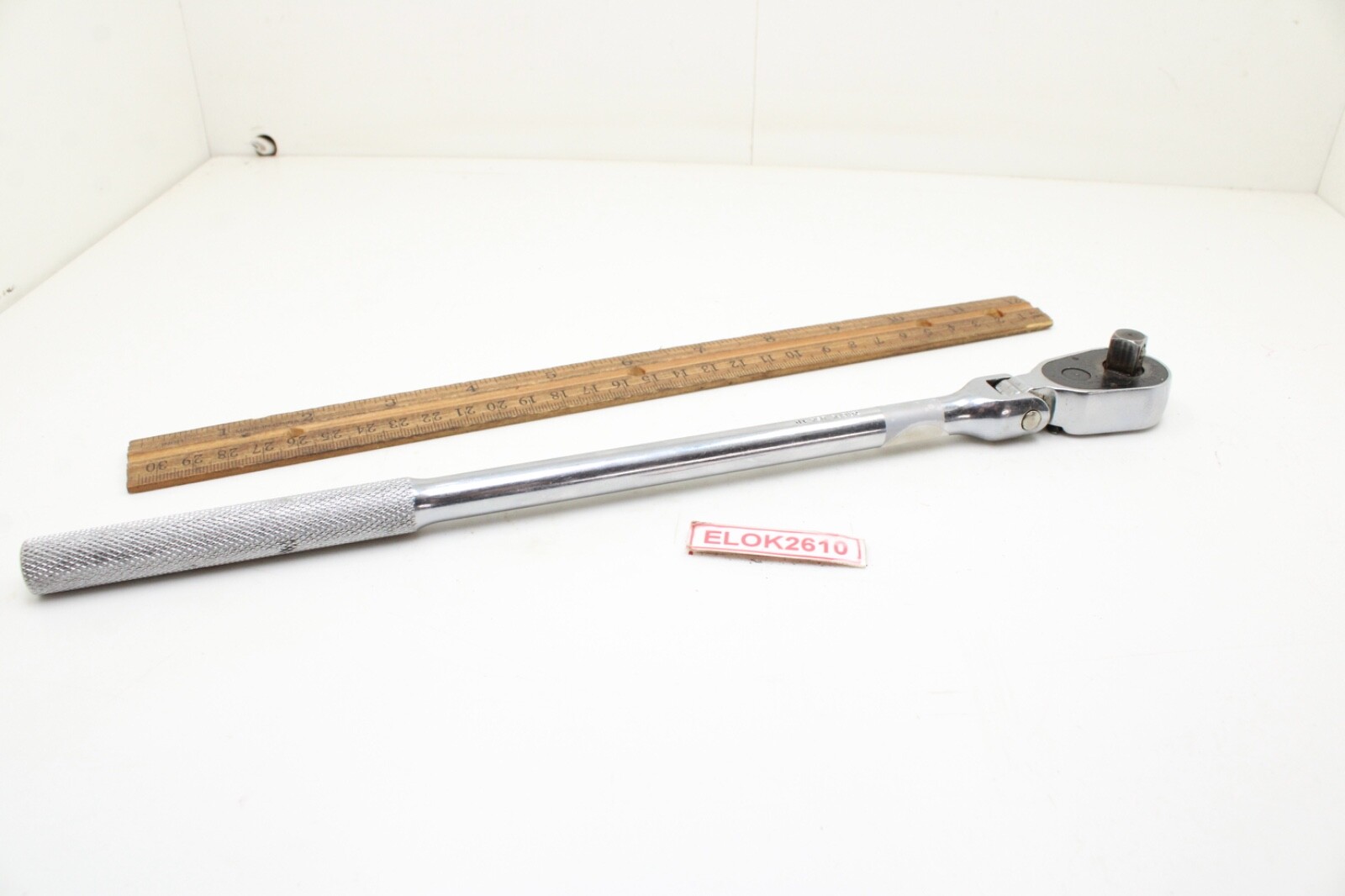 Mac Tools XR13FK 3/8″ Drive 13″ Long Chrome Knurled Handle Flex Head Ratchet USA