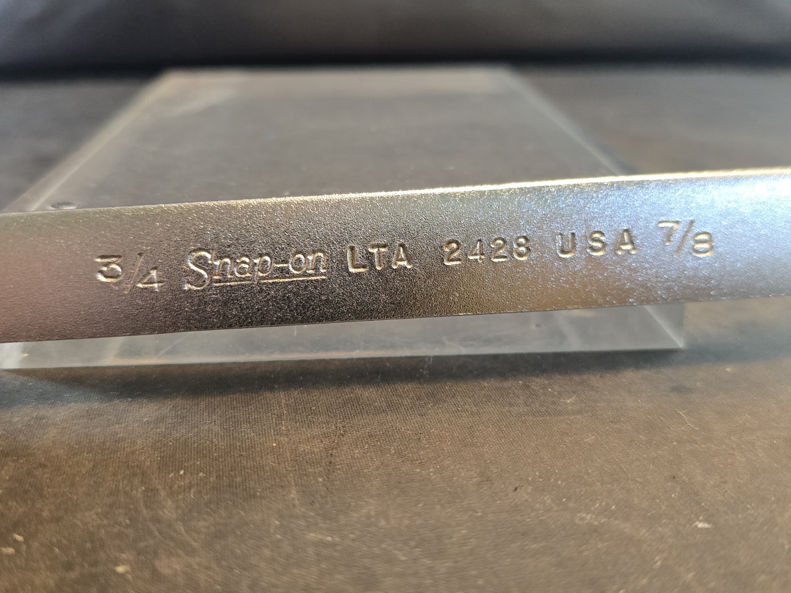 Snap-On Tools LTA 2428 3/4″ x 7/8″ SAE Low Torque Slim Line Open End Wrench