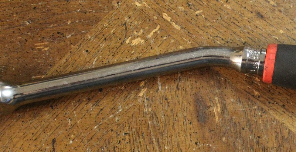 Snap On 3/8″ Drive Flex Head Ratchet Soft Grip Bent Handle FHBF80