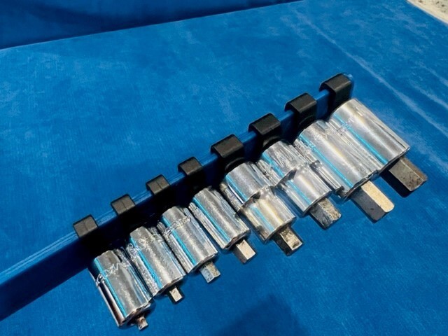 #aw446 NEW MATCO SABXYSM8R 8pc Metric STUBBY Hex Socket Driver Set 3-10mm