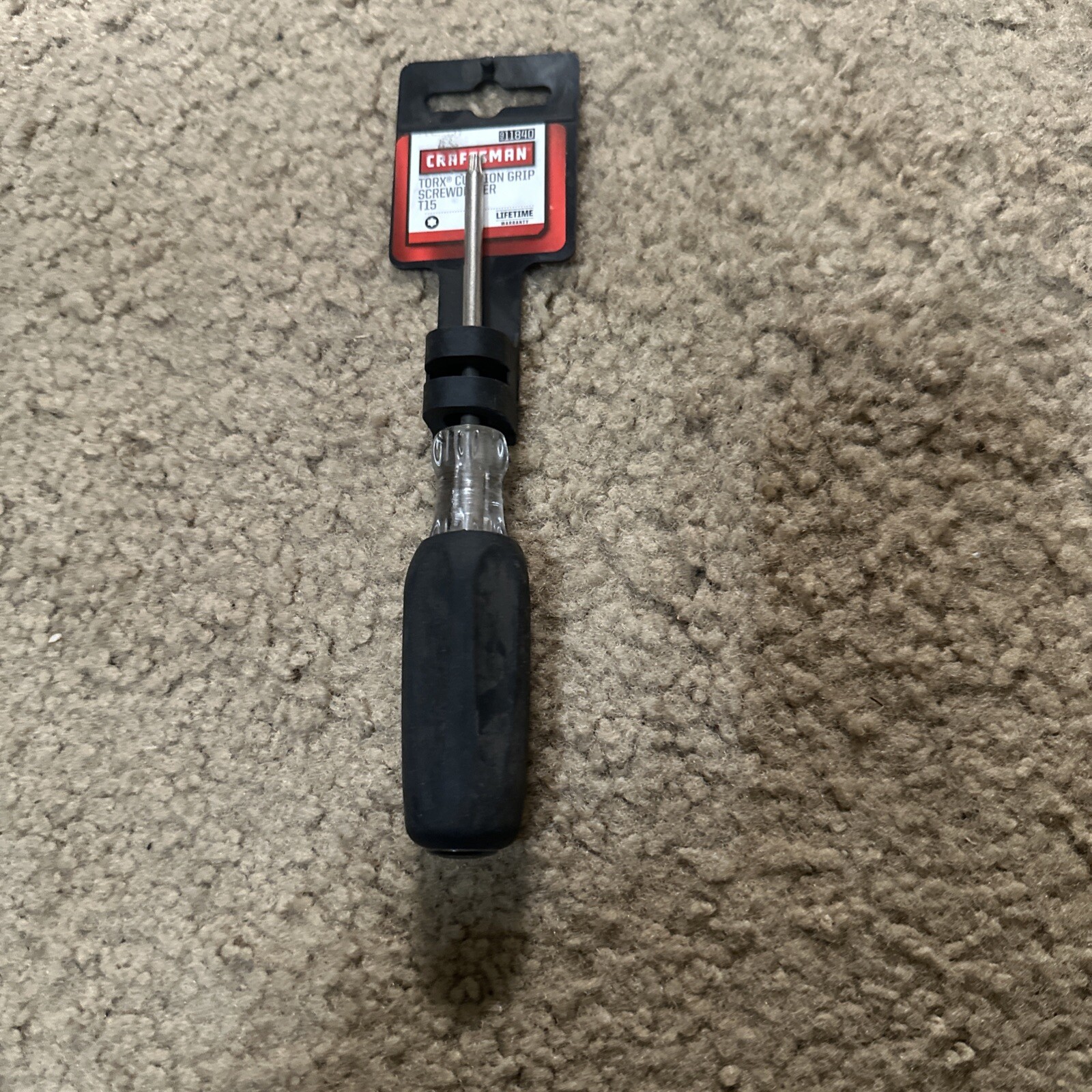 Craftsman Torx Screwdriver T15 Cushion Grip USA New #11840