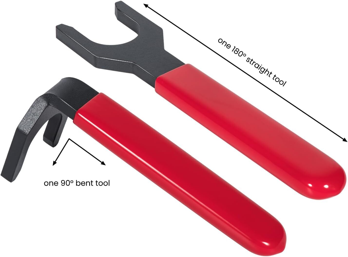 For Cummins ISB & ISX Fuel Line Disconnect Tool Set Bent & Straight Wrench 13260