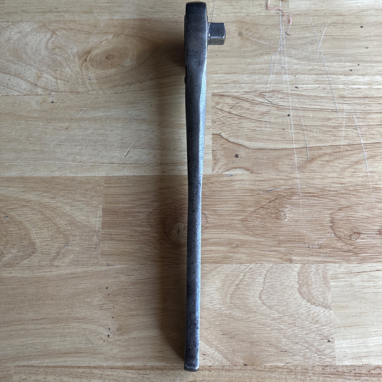 Plomb 10.25″ Ratchet 1/2″ Drive Pebble Handle 5449 Plvmb Plumb Vtg USA