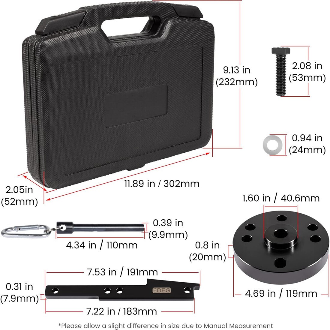 3163021 3163530 Cam Timing Engine Brake Adjustment Tools Kit For Cummins ISX QSX