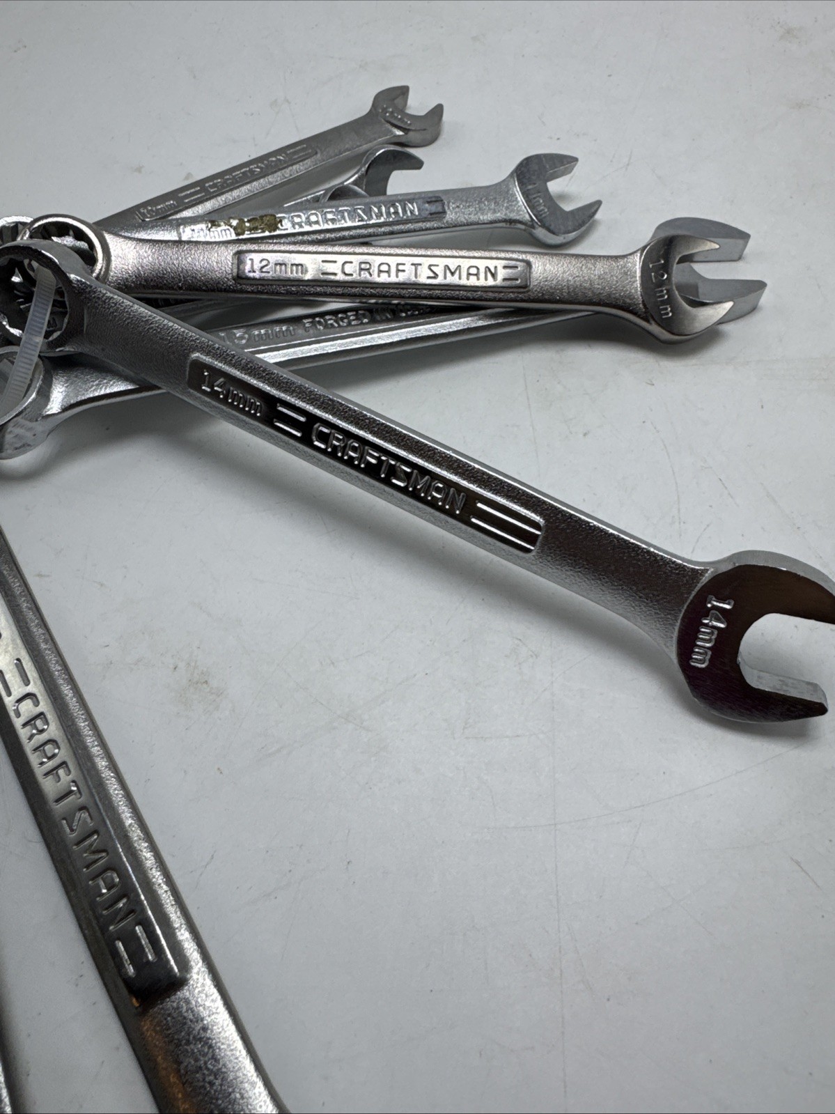 Craftsman Overdrive 11 Piece Metric Combination Wrench Set 6mm – 19mm USA
