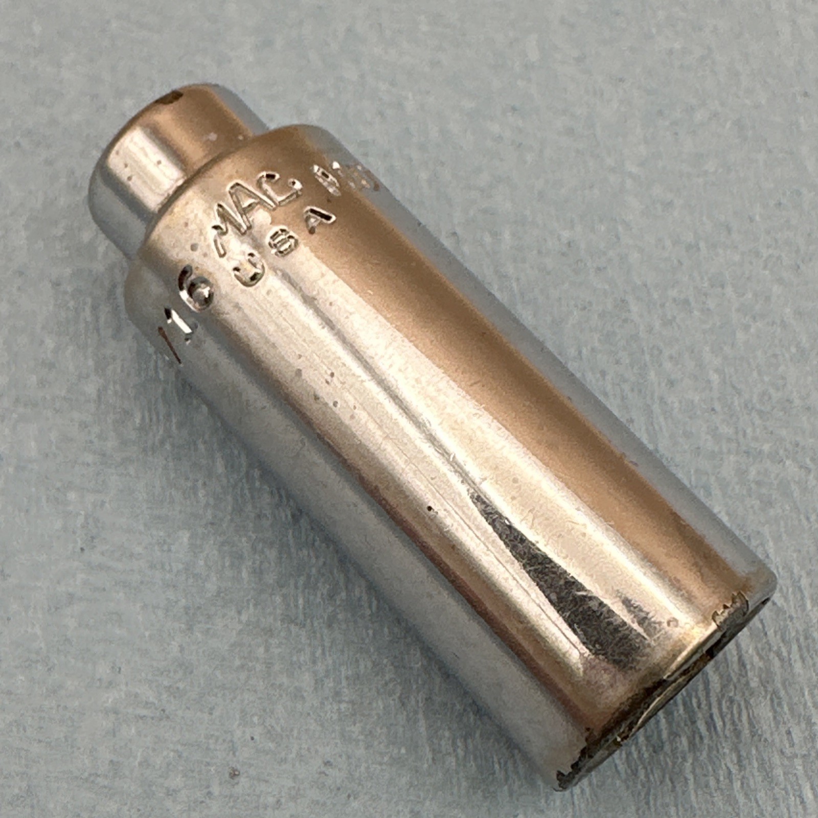 Mac Tools 1/4″ Drive 9/16″ 6PT SAE Deep Chrome Socket USA MD186
