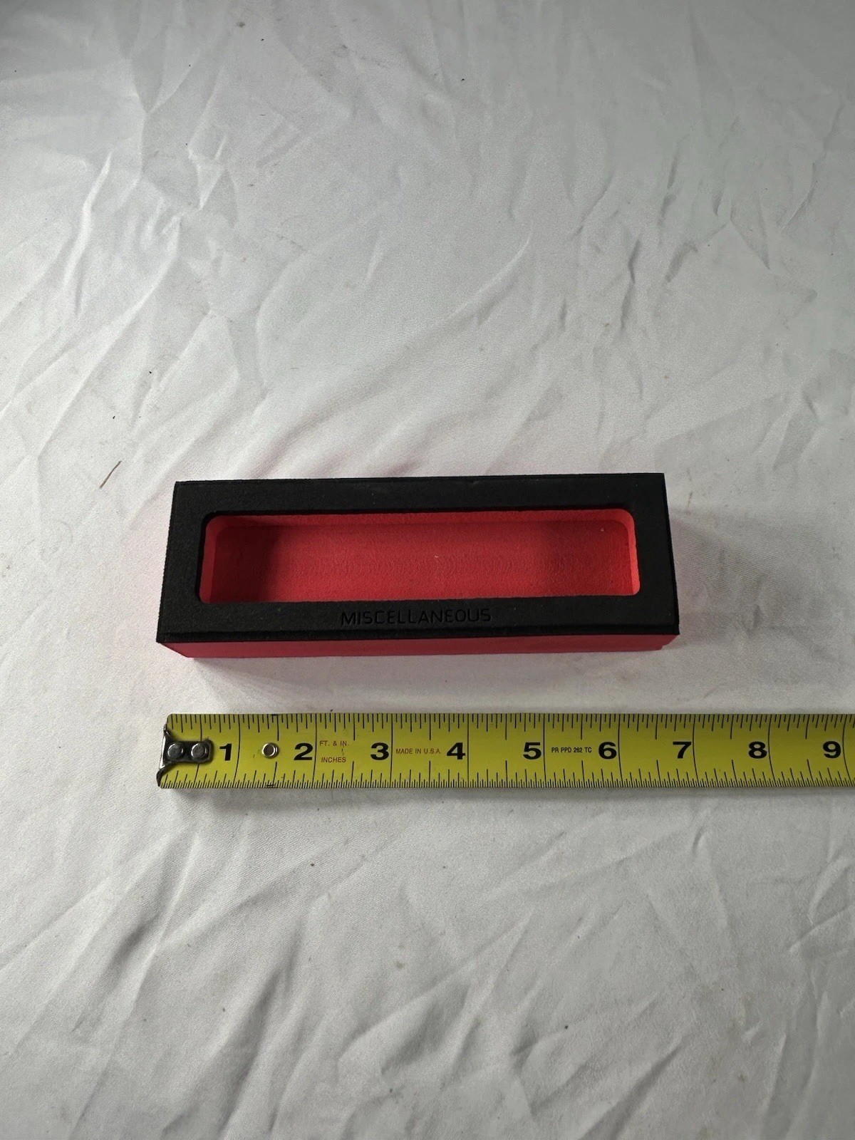 Snap On Red Black Miscellaneous Foam Storage Organizer