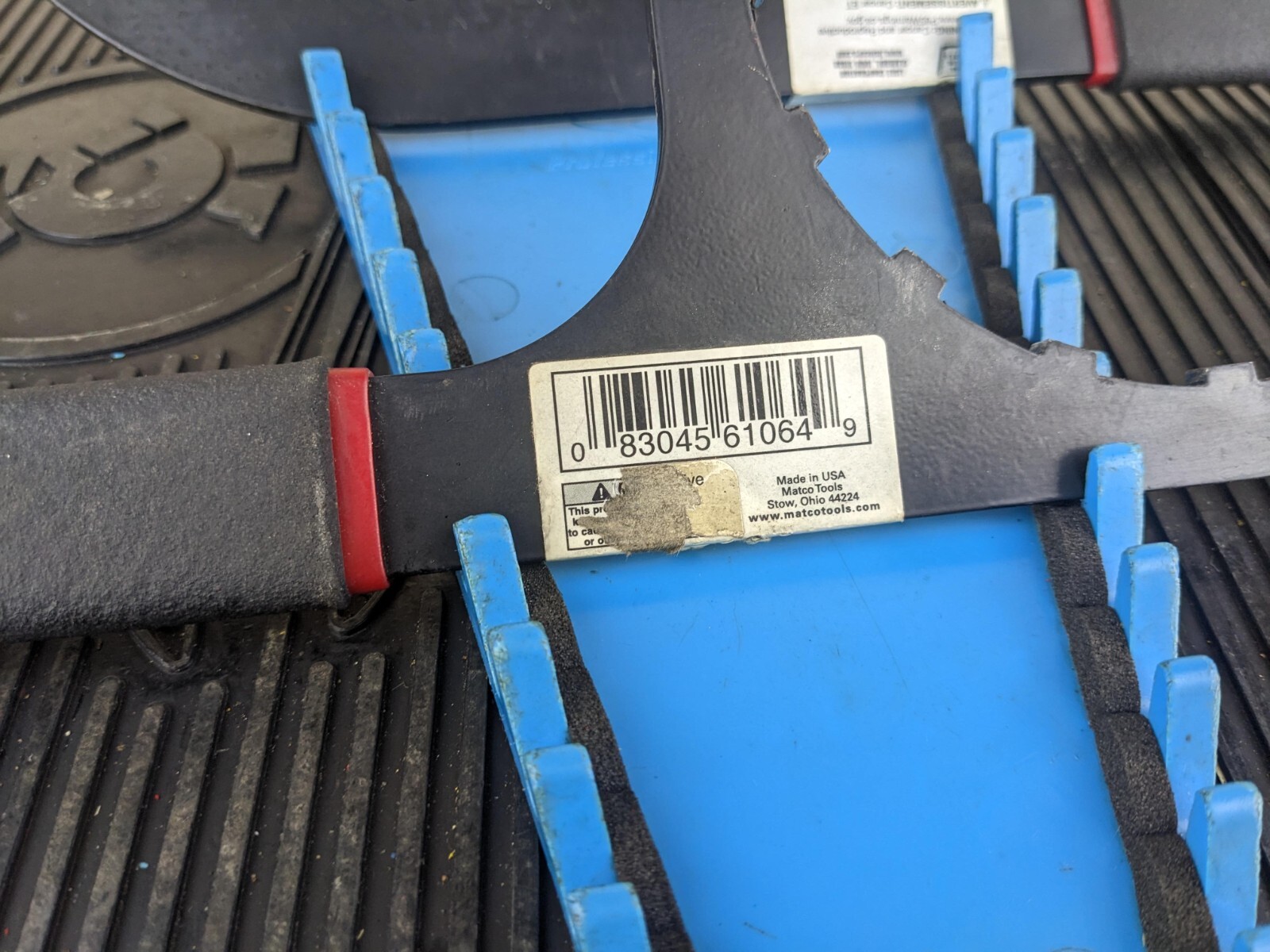 #ay243 Matco Tools DFWPAC Paccar + LISLE 61110 6″ Davco Diesel Filter Wrenches
