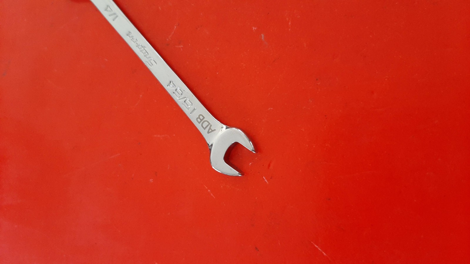 Snap-on Tools DS1516A Offset Angle 15/64 x 1/4″ Ignition Wrench Engraved
