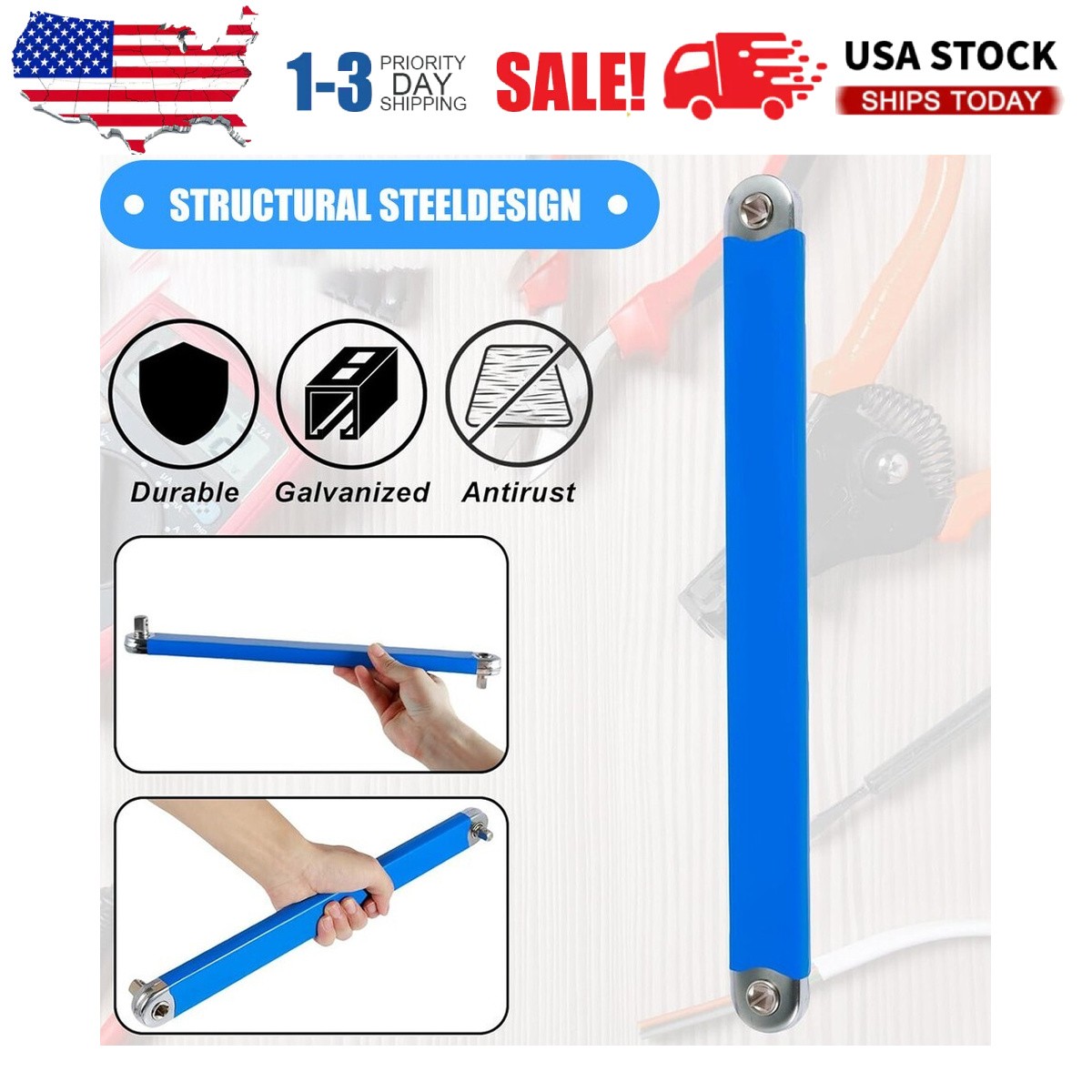 Ratchet Spanner Wrench Set Metric and Imperial System Offset Extension Tool