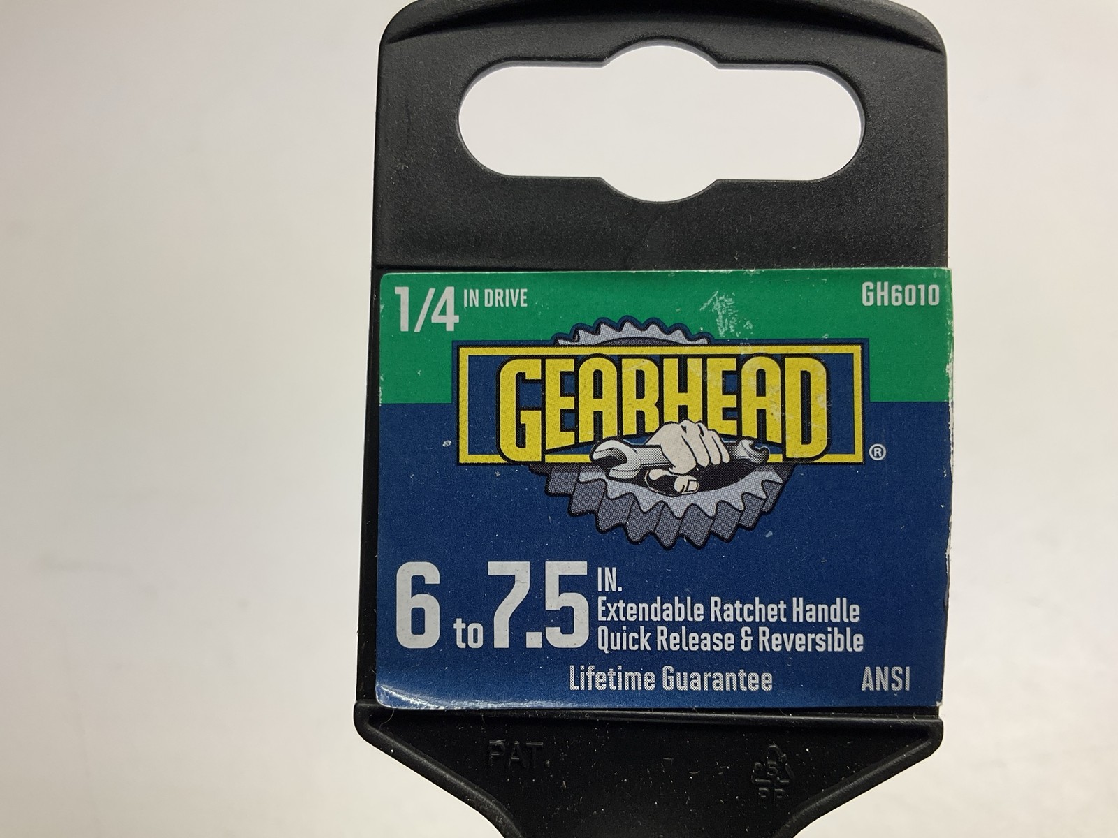 Gearhead GH6010 1/4″ Drive 6″ To 7.5″ Extendable Ratchet Handle Quick Release