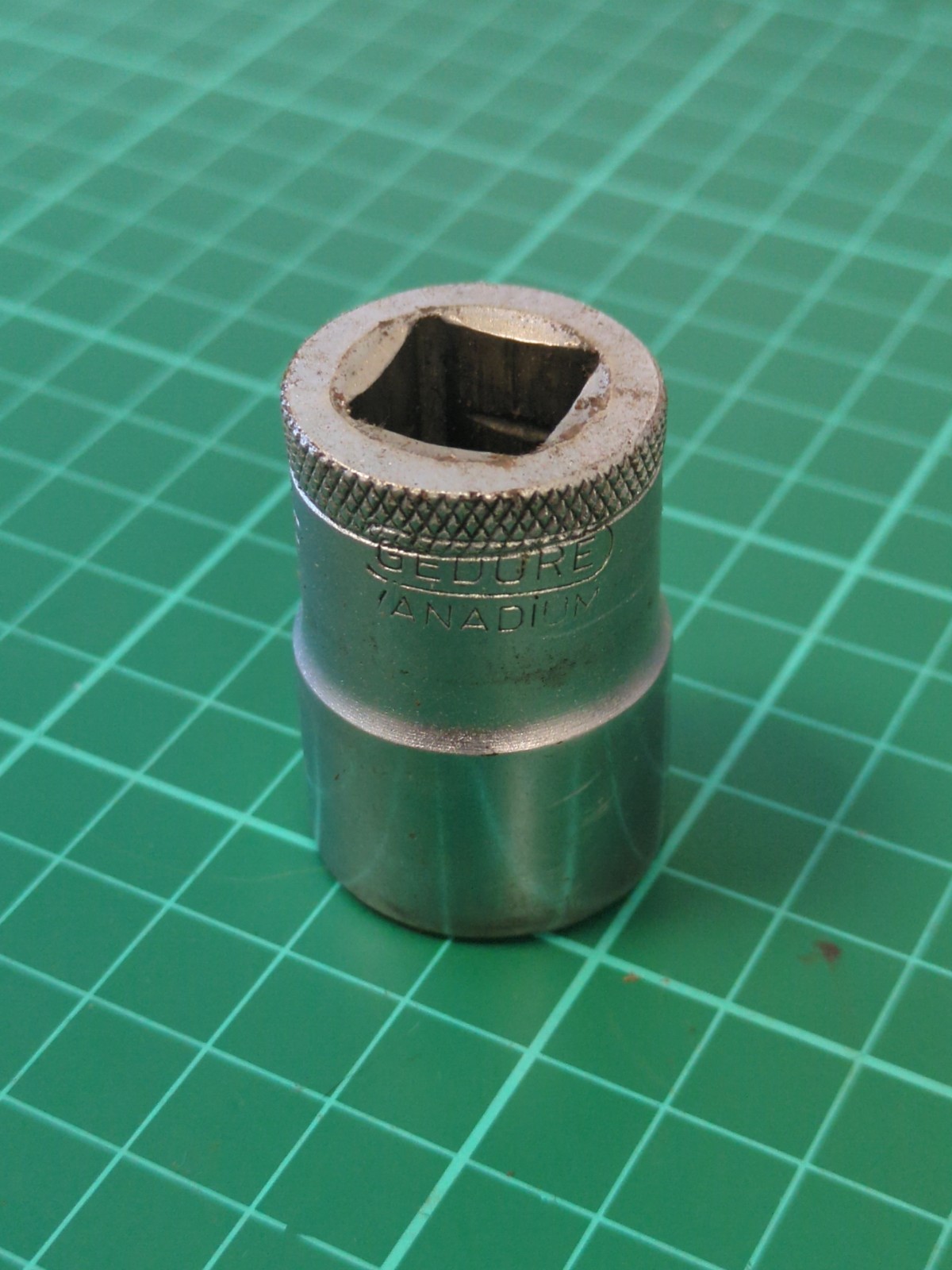 Vintage GEDORE 1/2″ Drive 12 Point 25/32″ AF Shallow Socket Made In Germany