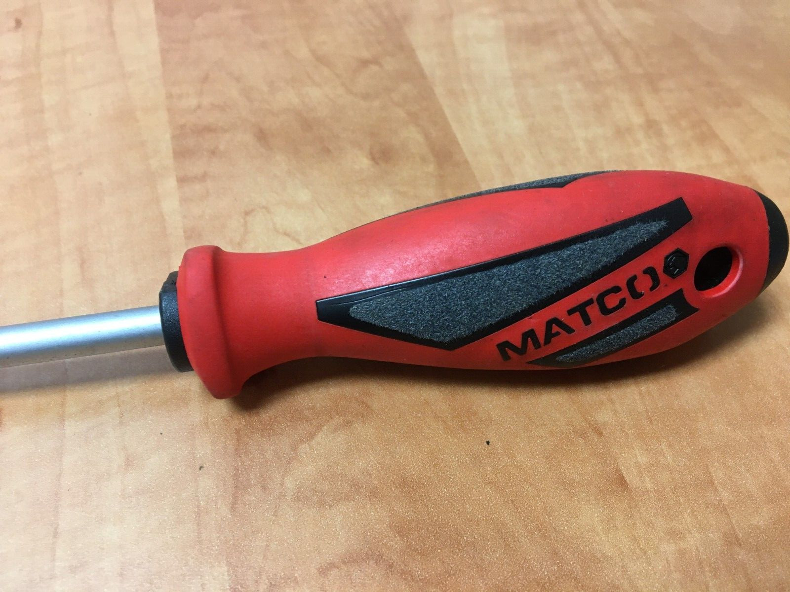 Matco Tools SPO/G/R128CA Germany 8×3/8 Flat Slotted Screwdriver Red