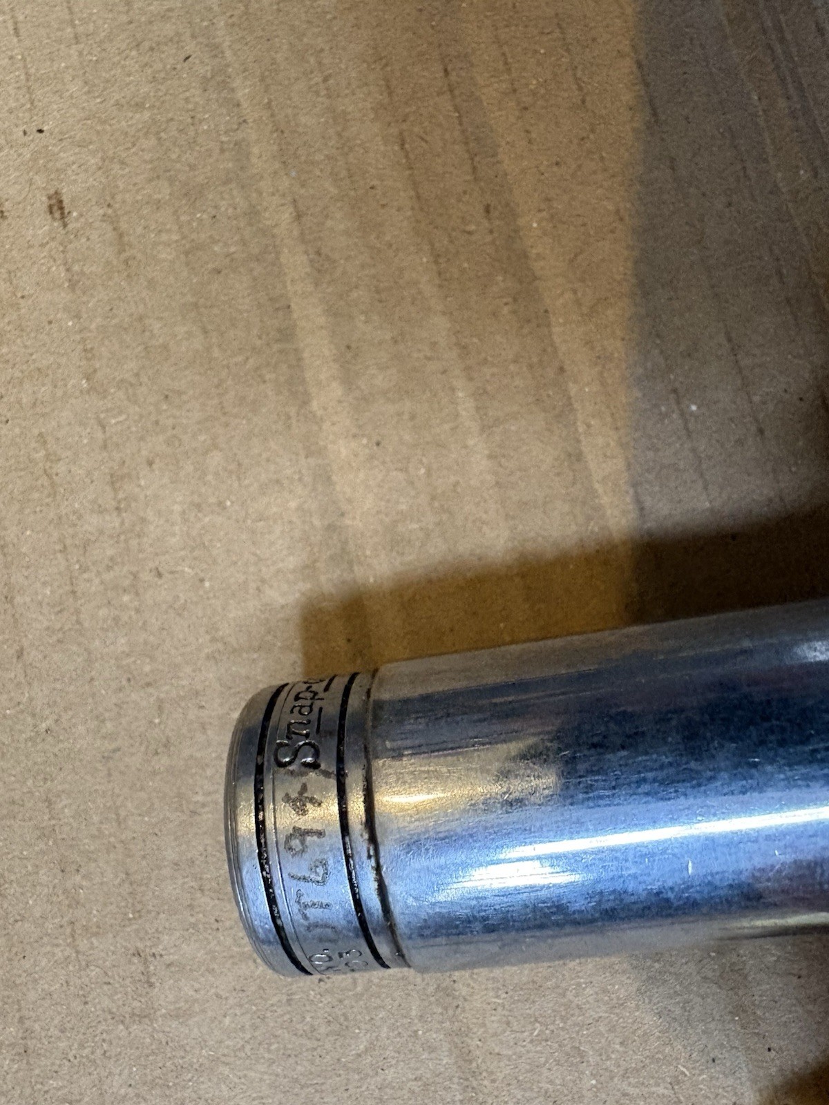 Snap-on SF241 Socket 3/8″ drive 3/4″ Chrome 12 Pointer Socket Tool