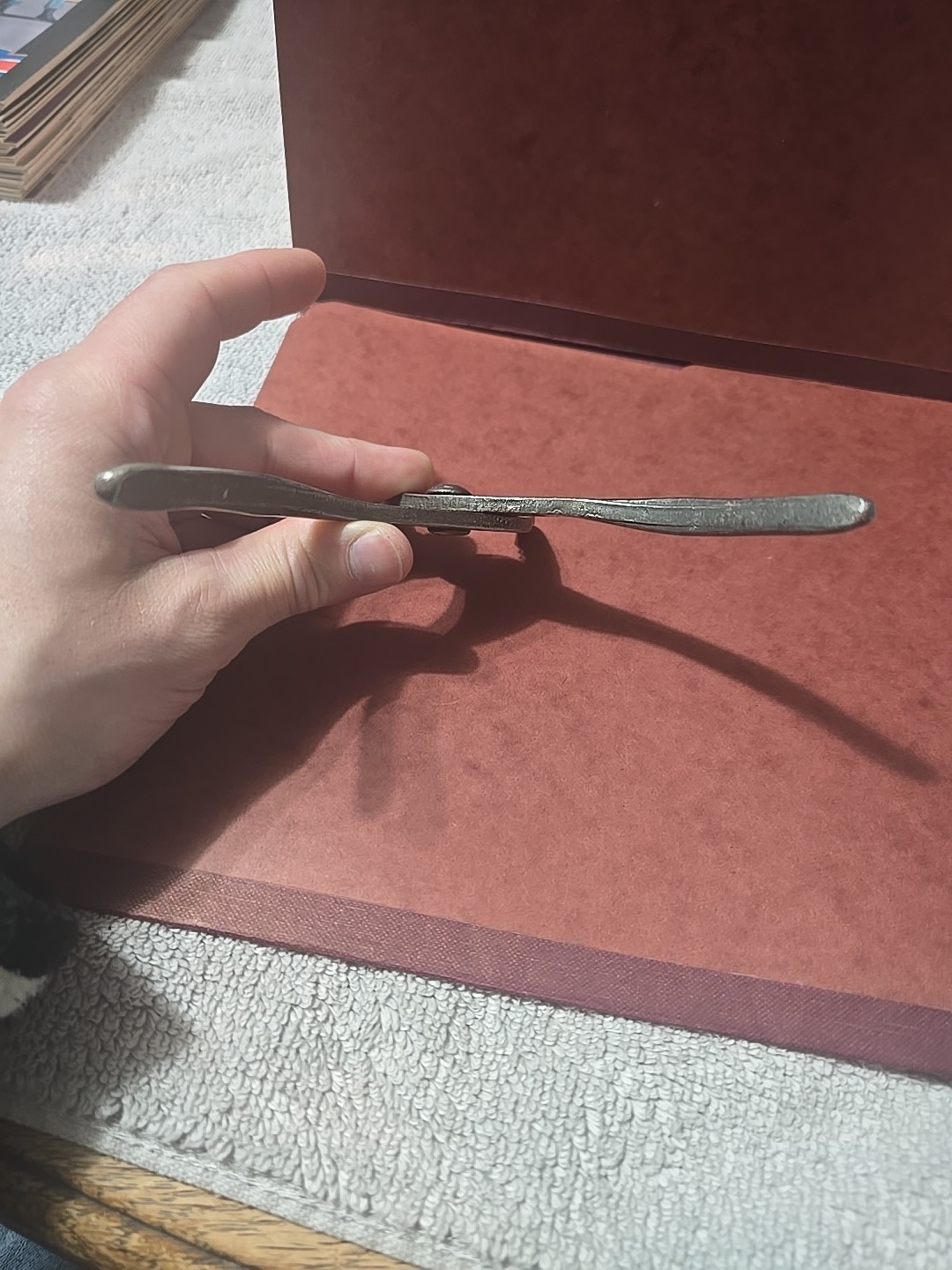 Vintage 1950s Ford 6 Inch Slip Joint Pliers. Marked Harrold USA. Work Rare!