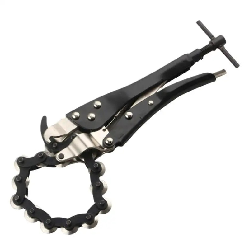 Auto Exhaust and Tailpipe Chain Multi Wheel Blade Tail Pipe Cutter Chain Cutter
