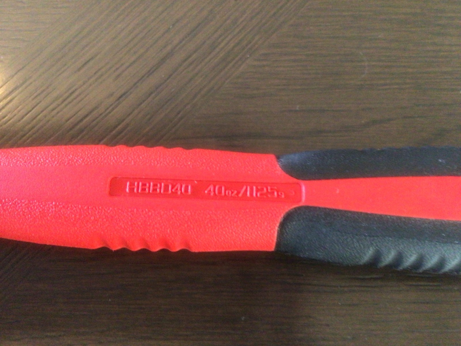 Snap-on Tools Red 40oz / 1125g Soft Grip Dead Blow Hammer HBBD40r