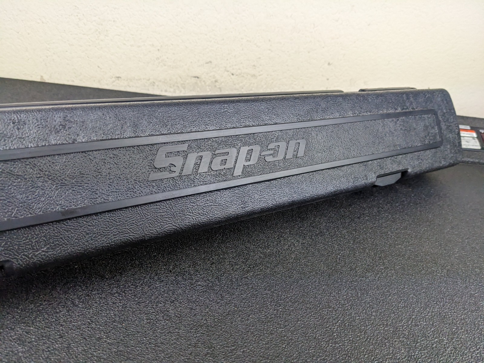 #bn925 Snap-on Case for 1/2″ Drive 250 ft lb Click-Type Torque Wrench QE3R250G