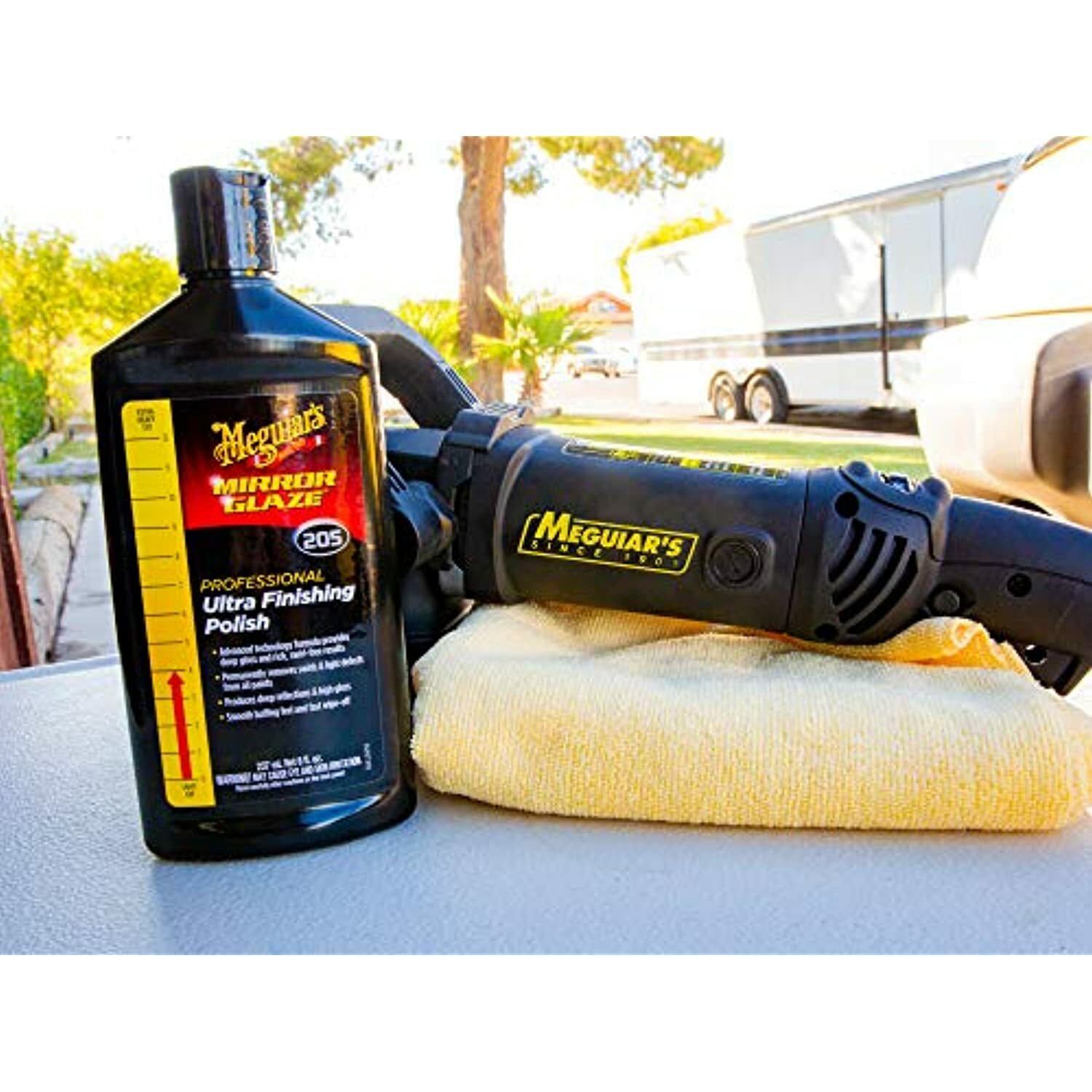 Meguiar’s M20508 Mirror Glaze Ultra Finishing Polish, 8 oz
