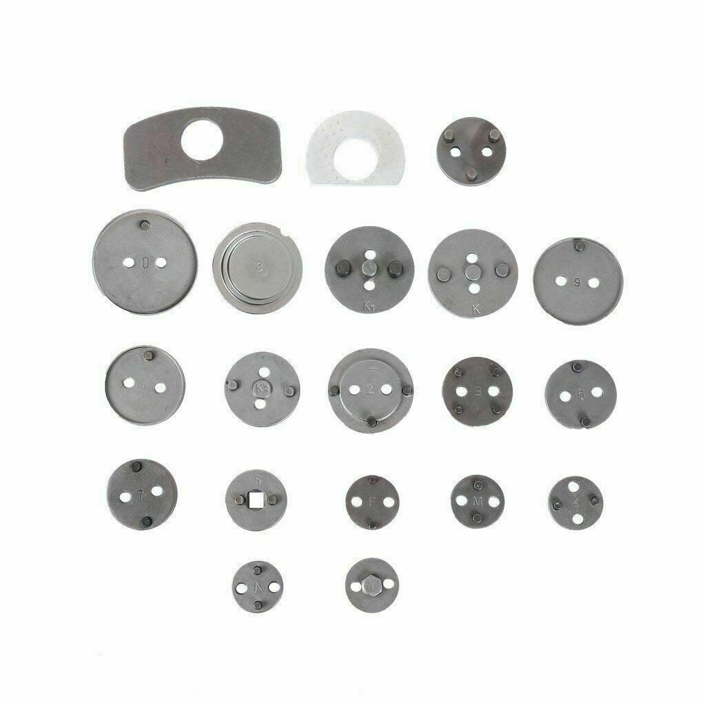 22pcs Automotive Tool Kit Wind Back Rewind Disc Brake Piston Caliper Compressor