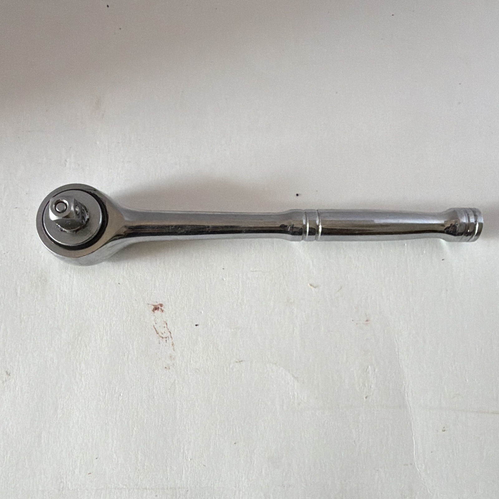 Power built 3/8 In Drive 7.5 In Long Quick Release Ratchet Part# Cr V