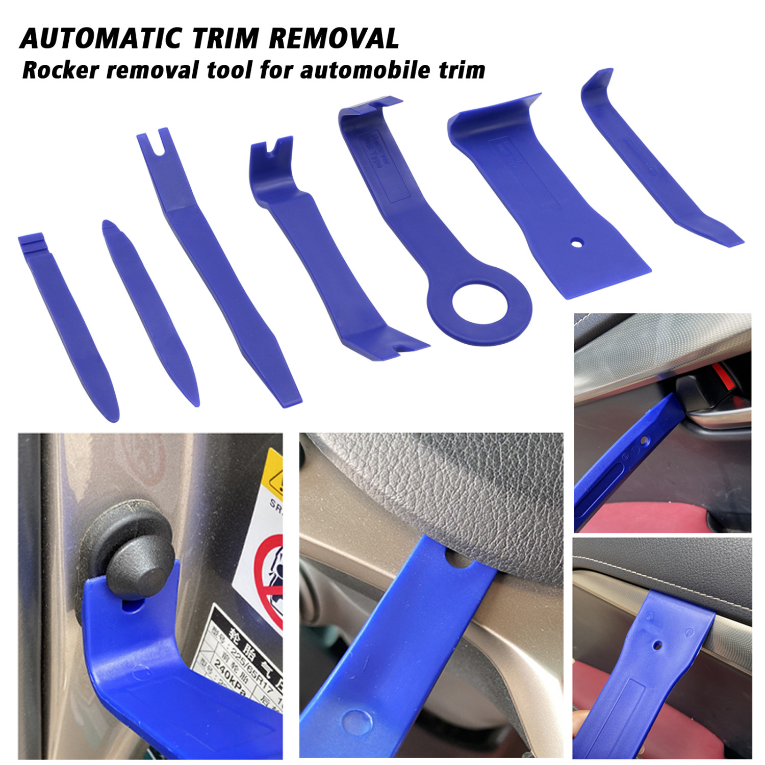 27PCS Universal Vehicle Repair Set Emergency Auto Tool Window Car Door Maintain