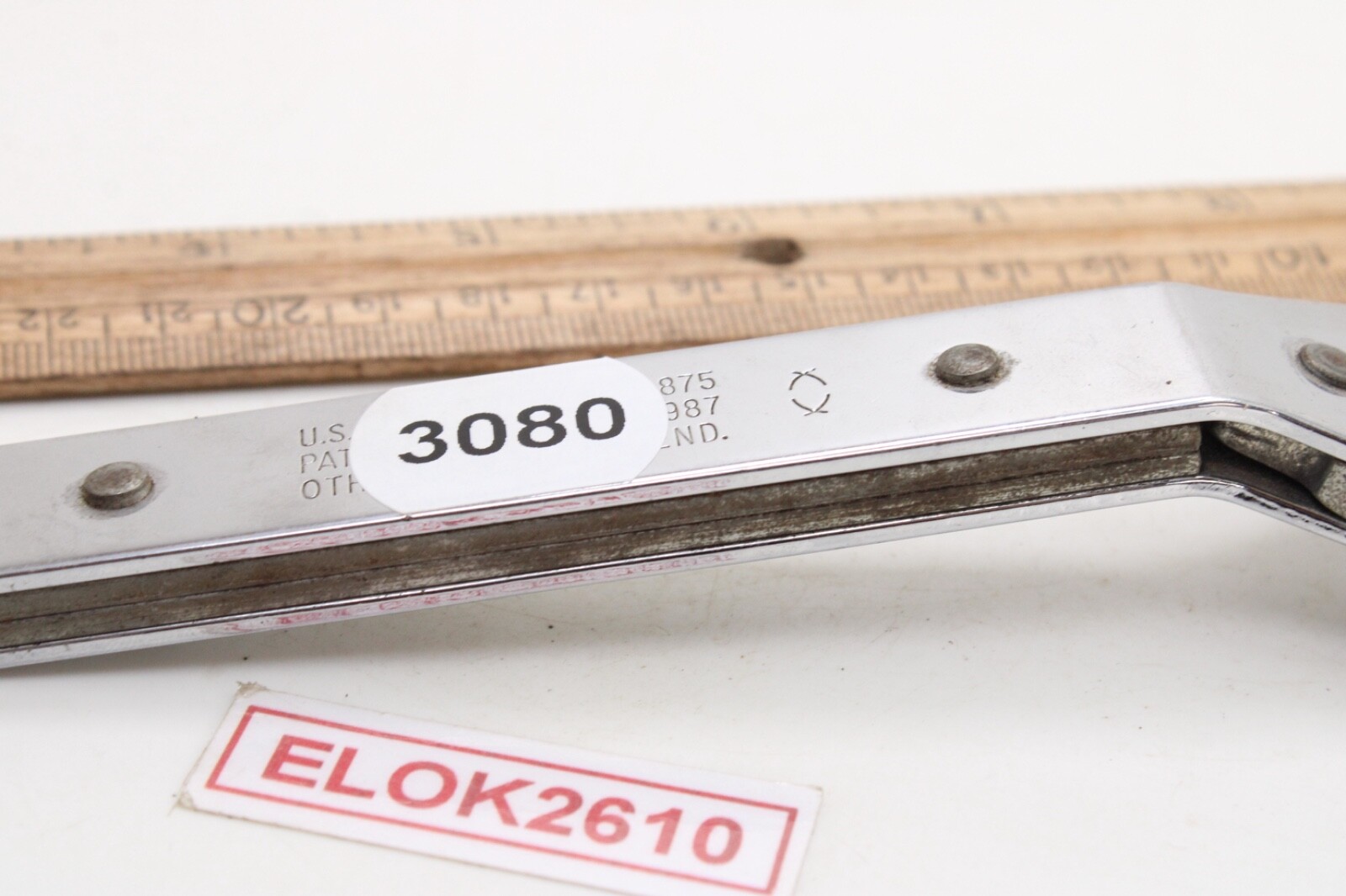 S-K 87020 5/8″ x 3/4″ 12 Point SAE Ratcheting Box End Wrench 15° Offset USA