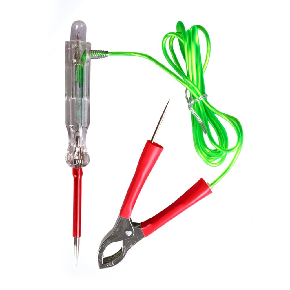 Cable Circuit Tester For 6V 12V 24V DC Voltage Probe Light Tool Auto Fuse Test