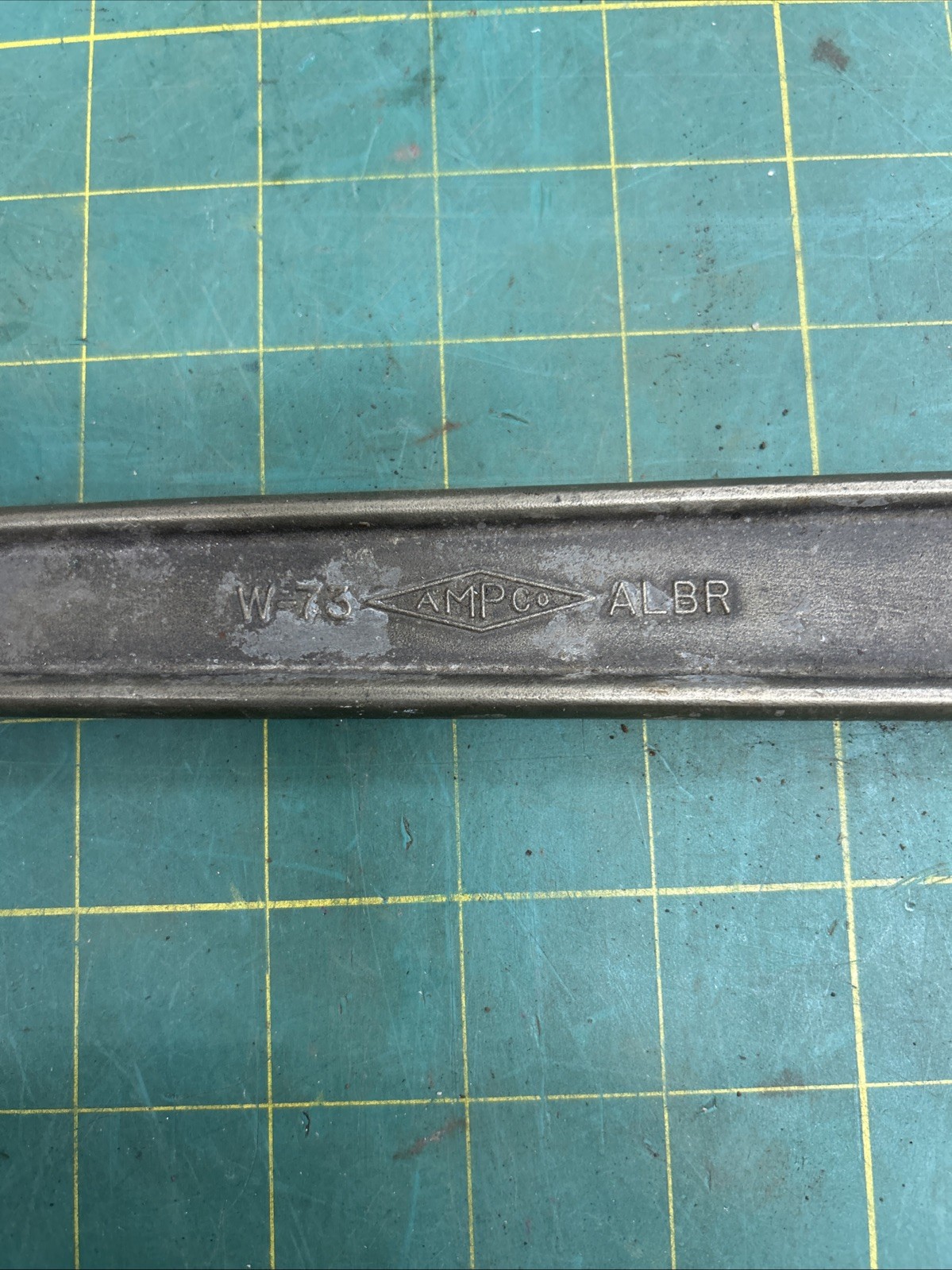 AmpCo Crescent Wrench Non-Sparking W-73 12 Inch ALBR FM – Made in the USA