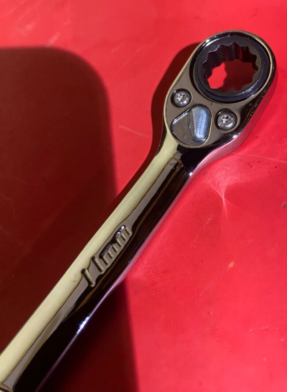 1 New Snap-On flank drive plus reversible ratcheting SOXRRM11A 11mm New Wrench