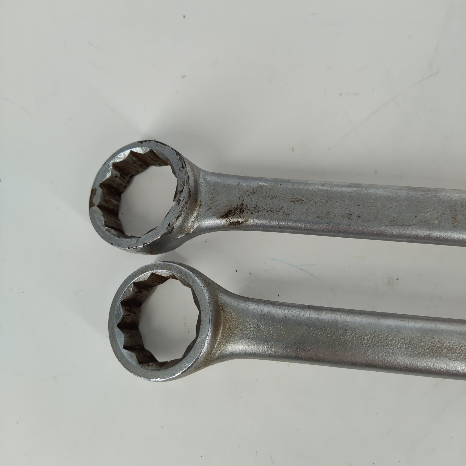 2X Vtg Proto 1150 1 1/8”~1 1/16” 1147 1 1/16 ~ 15/16″ Box End Wrenches USA