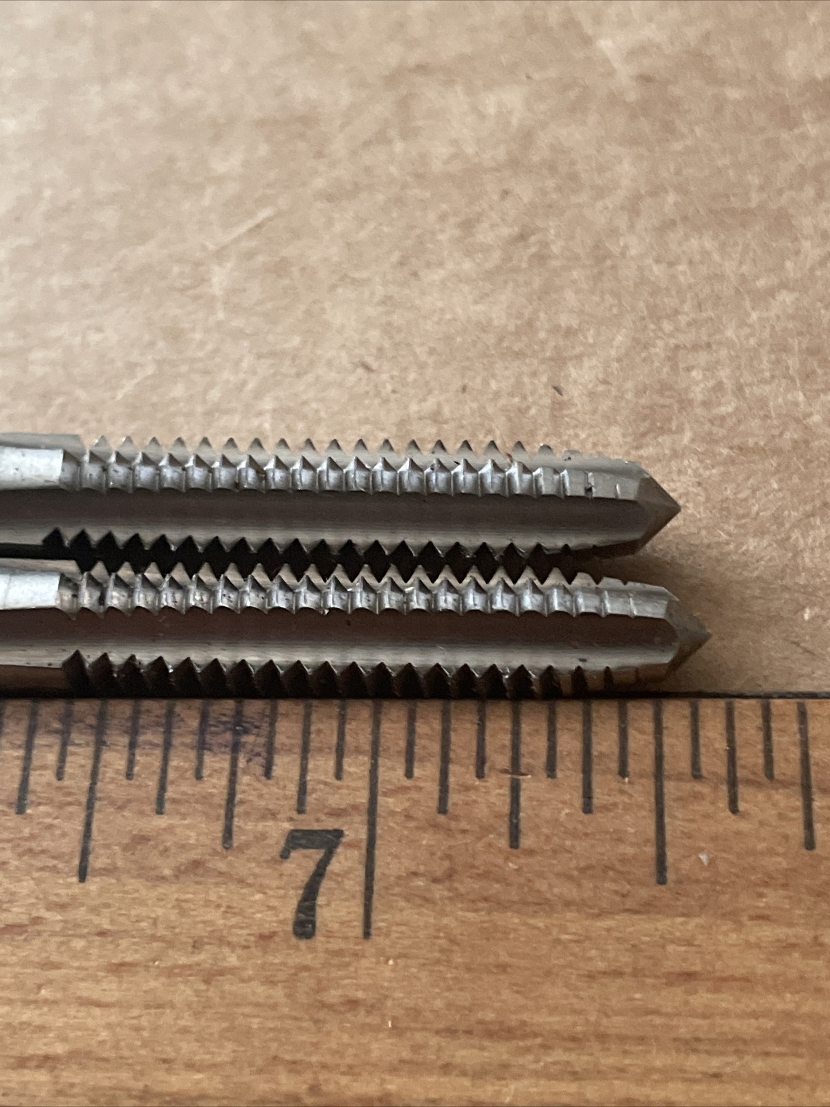 2 Standard Tools 4-20 NC Bottom Tap Morse Hand Tap USA 4 Flute GH3 See Photos !