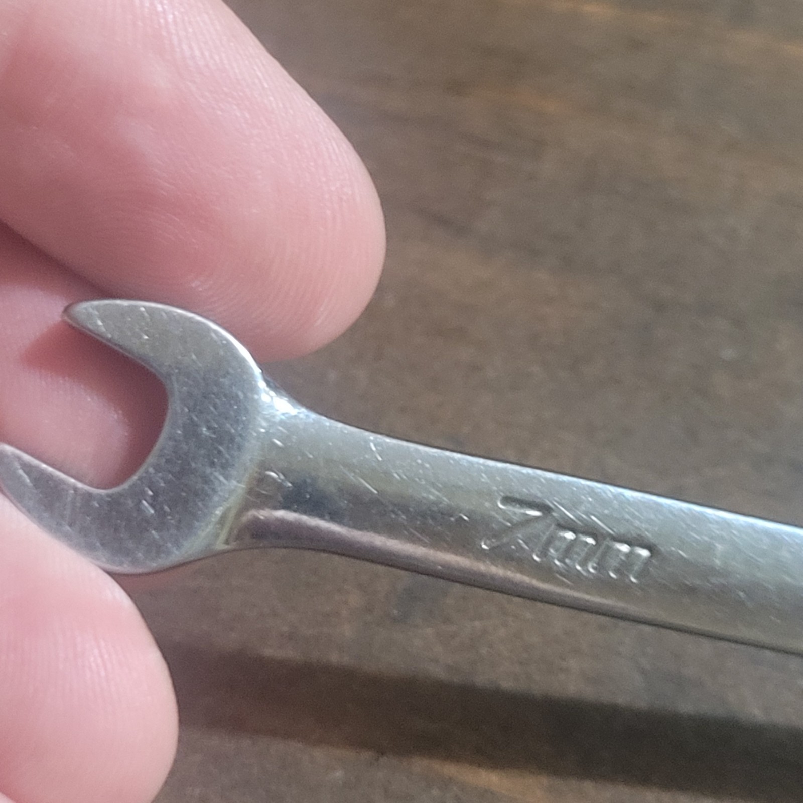 Snap-on Tools OEXM7B 7mm 12-Point Metric Combination Wrench USA