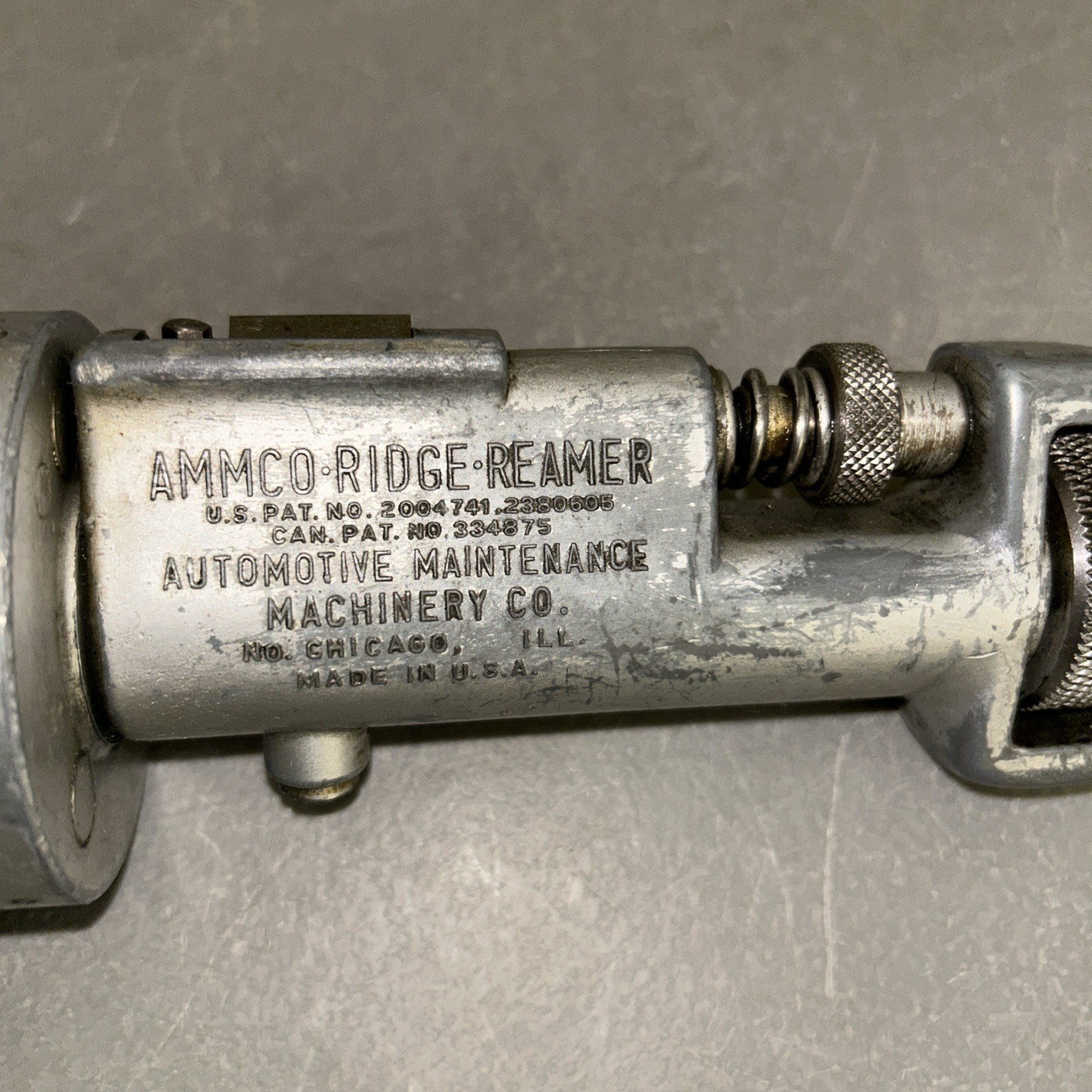 VINTAGE AMMCO RIDGE CYLINDER RIDGE HAND REAMER