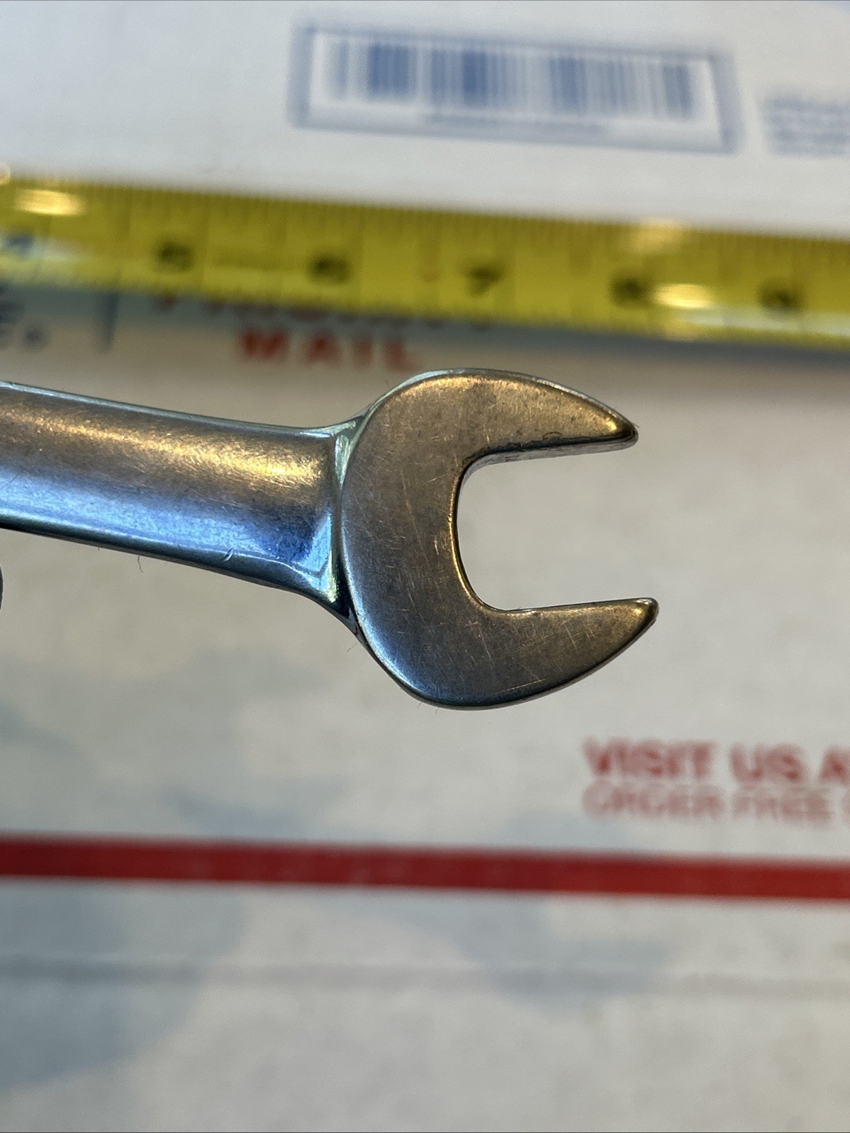 Armstrong 52-212 12mm Full Polish Long Combination Wrench 12 Point USA Armaloy